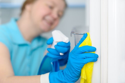 Deep cleaning a fabric sofa in Crystal Palace