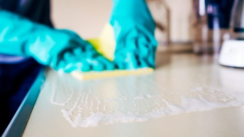 End of tenancy cleaners in Crystal Palace preparing a rental property