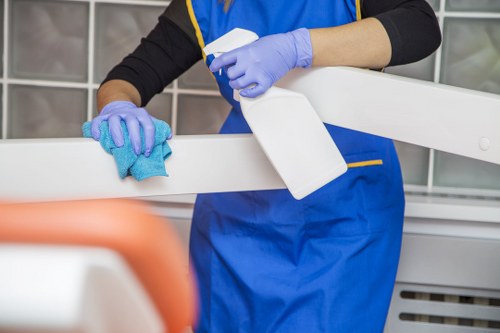 Deep cleaning a bathroom in Crystalpalace house